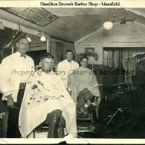 Hamilton Brown's Barber Shop in Troy