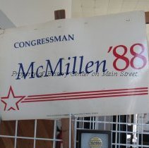 Tom McMillen Campaign Poster