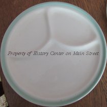 Two lunch and breakfast plates from MSTC