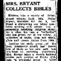 Mildred's Bible Collection