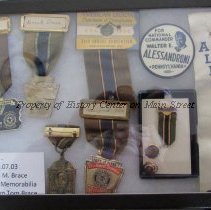 American Legion items belonging to Kenneth M. Brace