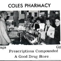Coles Pharmacy, Soda Fountain