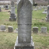 Plinn Davis and Julia A. Gifford Tombstone