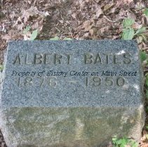 Albert Bates Tombstone