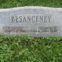Theodore R. Besanceney and R. Erdene Inscho Tombstone