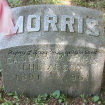 Caspar Morris Thompson Tombstone
