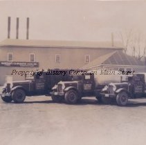 Johnson Trucks by Mansfield Dairymen's League Plant