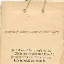 1908 School Souvenir, Covington Borough School, Covington Borough