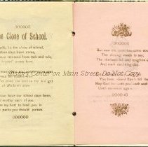 1908 School Souvenir, Pumpkin Hill School