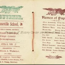 1908 School Souvenir, Roseville School