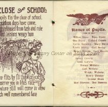 1910 School Souvenir, Pumpkin Hill School