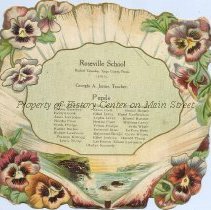 1911 School Souvenir, Roseville School