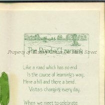 1917 School Souvenir, Pumpkin Hill School