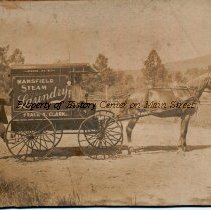 Mansfield Steam Laundry Truck