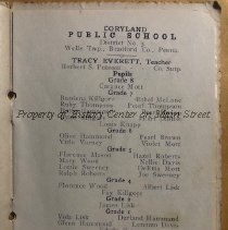 Coryland School 1907