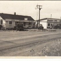 Restaurant and gas at Lime Hill on Route 6