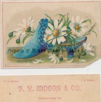 T. V. Moore Trade Card