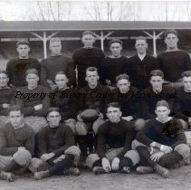 MSNS Football 1920-21 in front of Smyther Park Grandstand