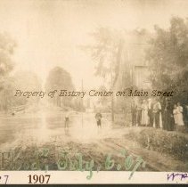 Flood on North Main 06 JUL 1907
