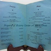 1939 Firestone Poultry Award  Program , Menu