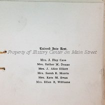 Columbian Literary Exchange Program 1911-1912