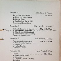 Columbian Literary Exchange Program 1911-1912