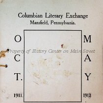 Columbian Literary Exchange Program 1911-1912