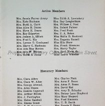 Columbian Literary Exchange Program 1921-1922