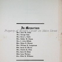 Columbian Literary Exchange Program 1921-1922