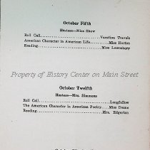 Columbian Literary Exchange Program 1921-1922