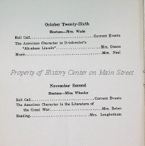 Columbian Literary Exchange Program 1921-1922