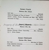 Columbian Literary Exchange Program 1921-1922