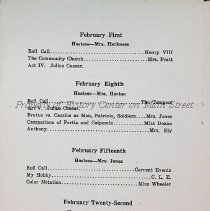 Columbian Literary Exchange Program 1921-1922