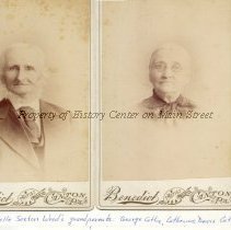 George Catlin and Catherine Davis, grandparents of Isabelle Saxton "Wood"
