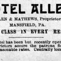 Hotel Allen 1890