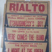 Rialto Theater Movie Poster 1935