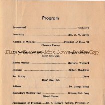 Commencement 1937 page two