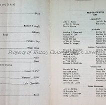 1947 Commencement Program