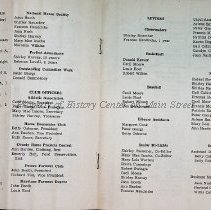 1947 Commencement Program