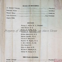 1947 Commencement Program