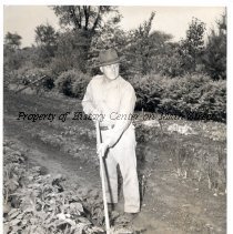 James Asher McConnell gardening