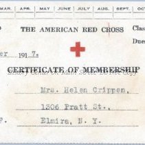 Red Cross Membership Cards