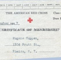 Red Cross Membership Cards