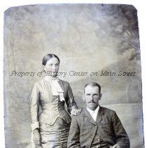 Mary E. Clark And Clark Dennis Kingsley Marriage 1883