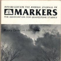 Markers: The Annual Journal of the Association of Gravestone Studies, Vol.