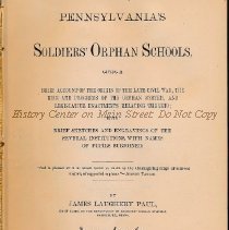 Pennsylvania's Soldiers' Orphan Schools