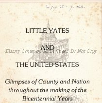 Little Yates and the United States