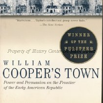 William Cooper's Town : power and persuasion on the Frontier of the Early A
