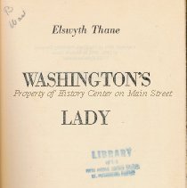 Washington's Lady