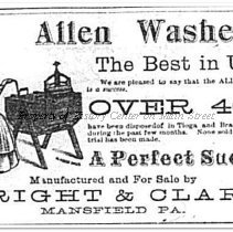 Allen Washer 1885